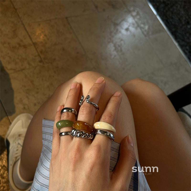 Saryah Asymmetric Statement Ring [HX0TEG82]