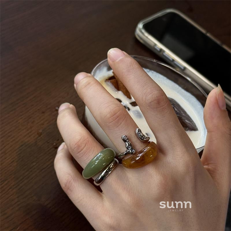 Saryah Asymmetric Statement Ring [PCXNJKH8]