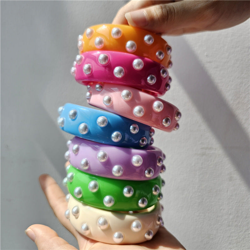 Sasha Colorful Pearl Bead Bracelet [YNDKRJ3K]