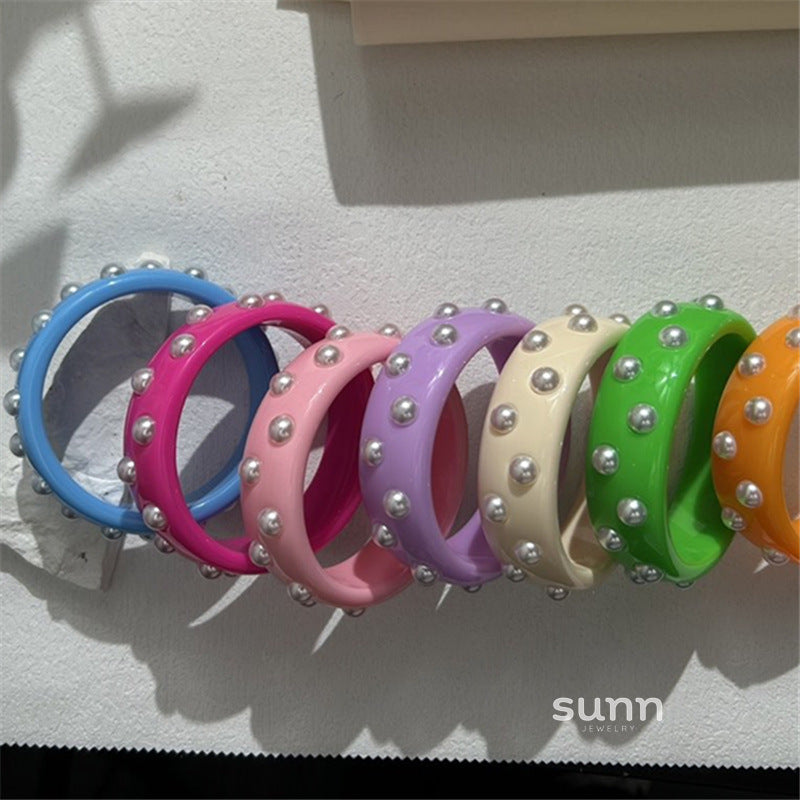 Sasha Colorful Pearl Bead Bracelet [CJ5A2AF6]