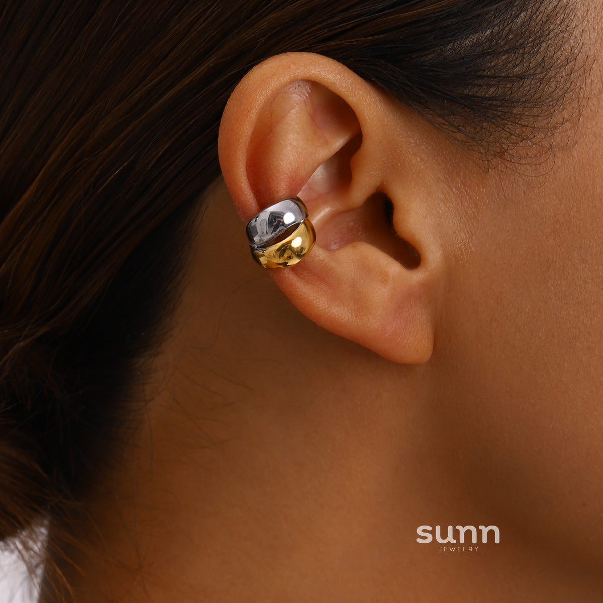 Savana Stainless Steel Ear Cuff [3OAZTTY0]