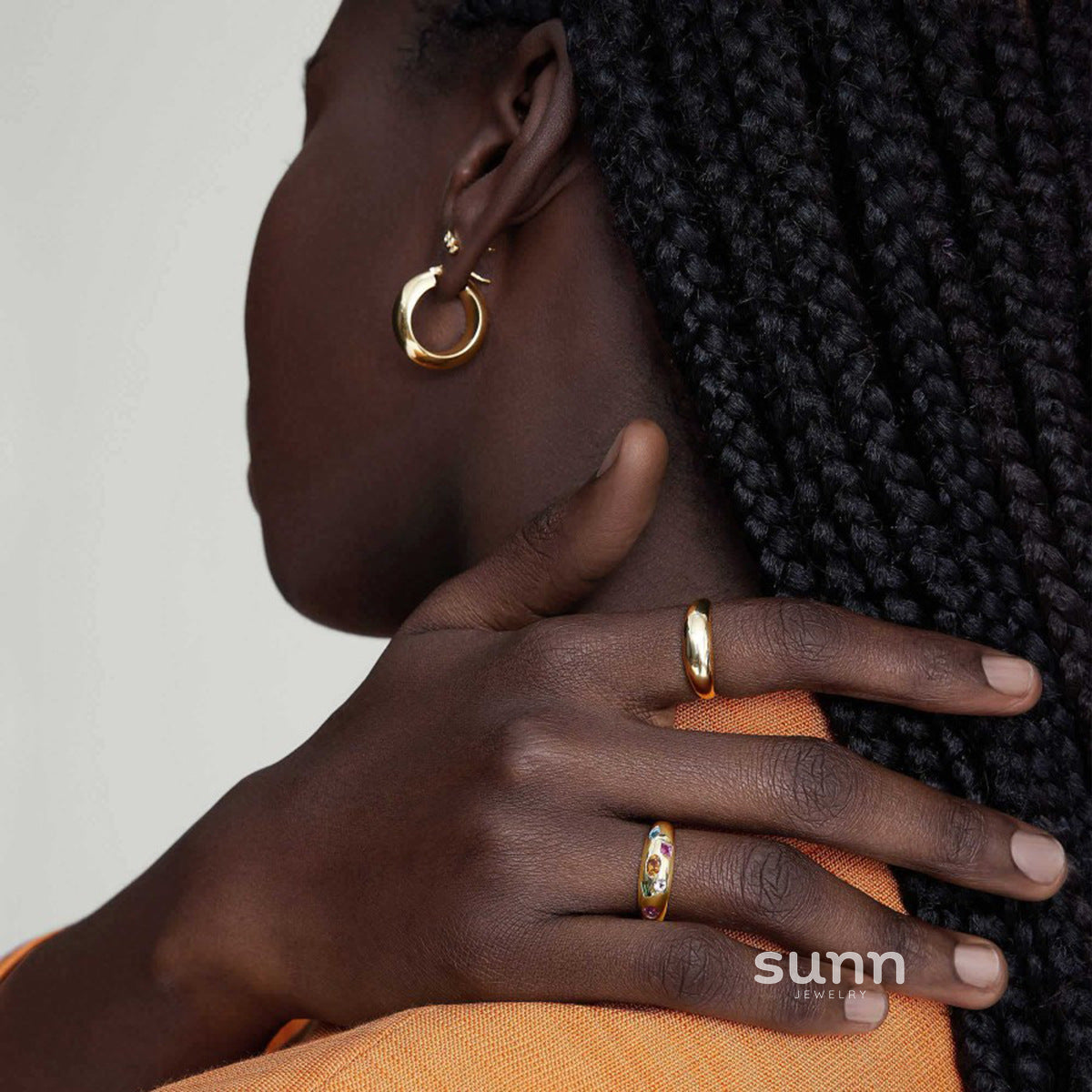 Savvy Dainty Zircon Cross Ring [XCQIY7RT]