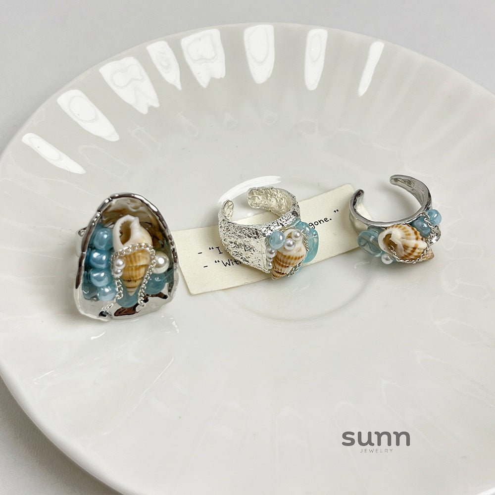 Sayler Stackable Pearl Ring [VZFZ1R9T]