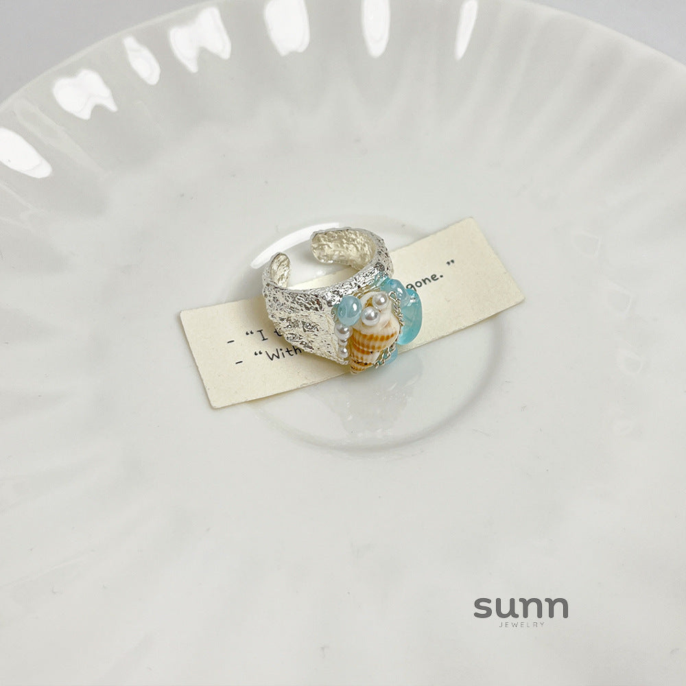 Sayler Stackable Pearl Ring [OVX4BKC8]