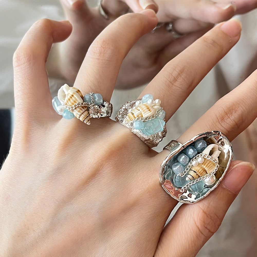 Sayler Stackable Pearl Ring [93IQLUF5]
