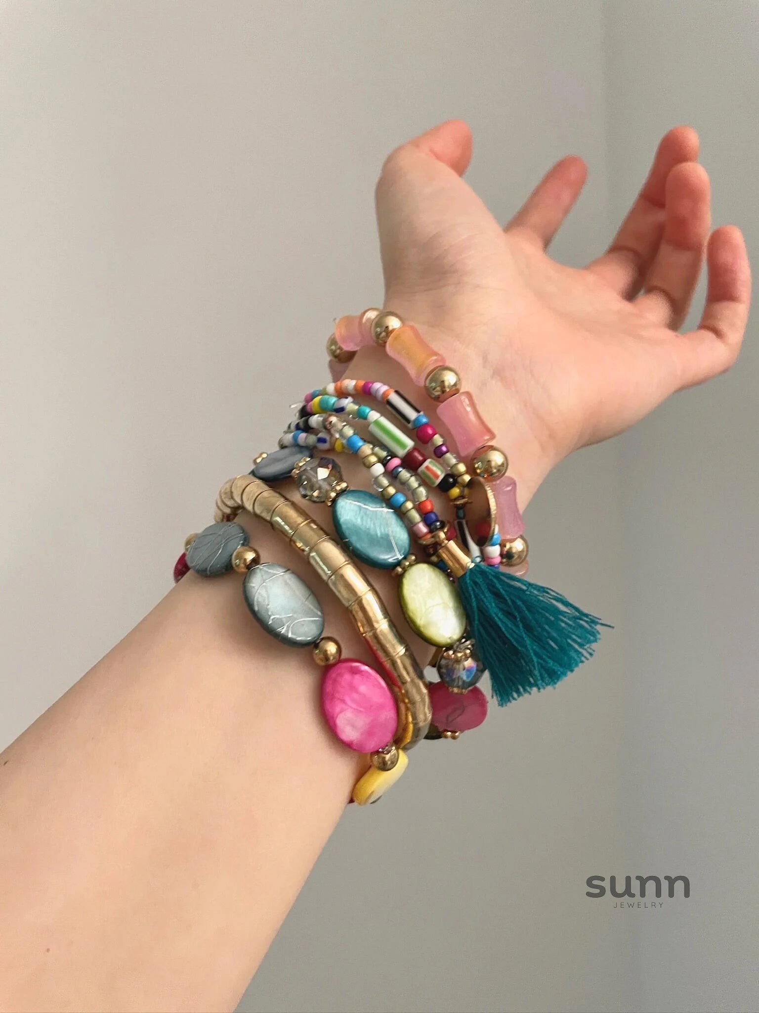 Sayuri Star Pearl Stacking Set