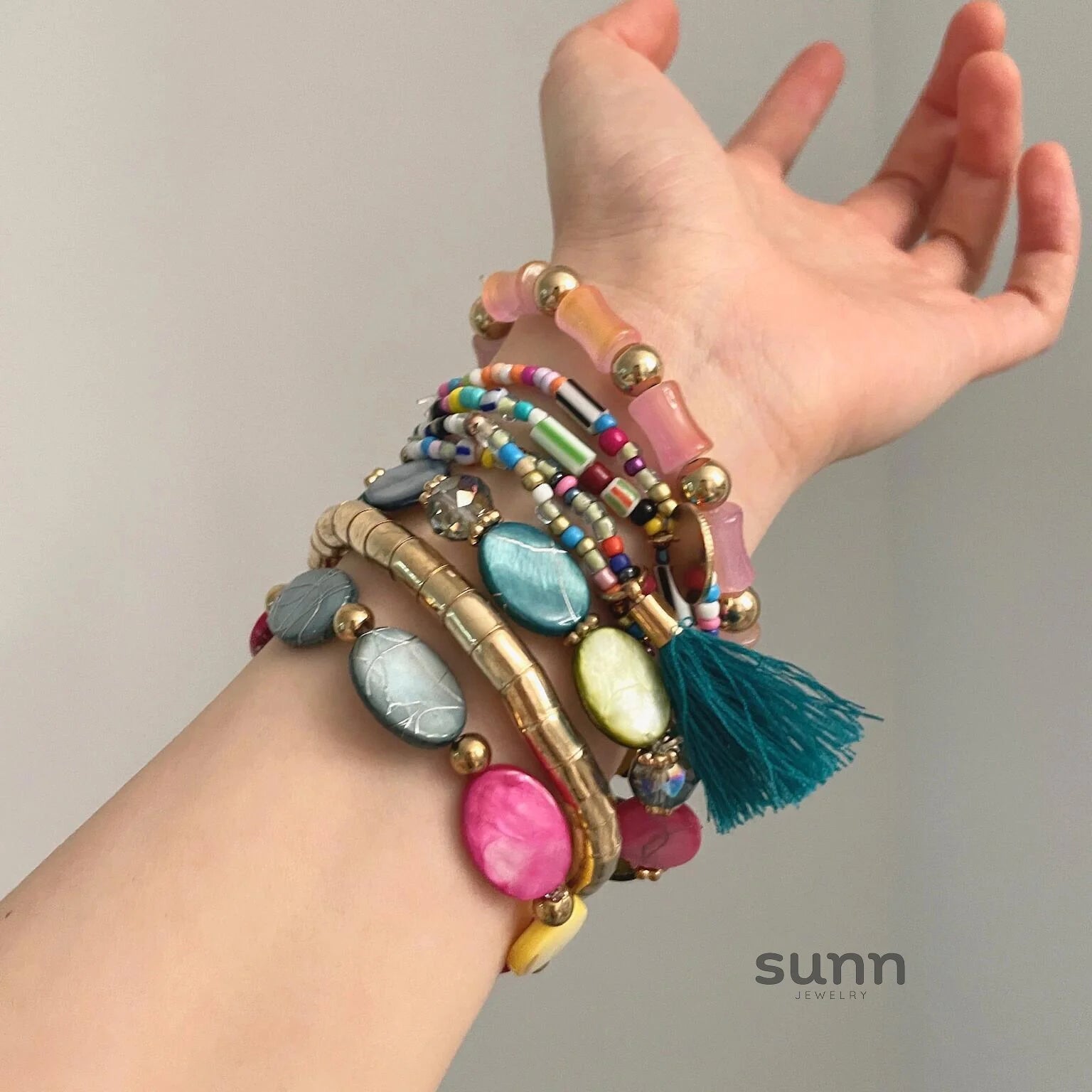 Sayuri Star Pearl Stacking Set