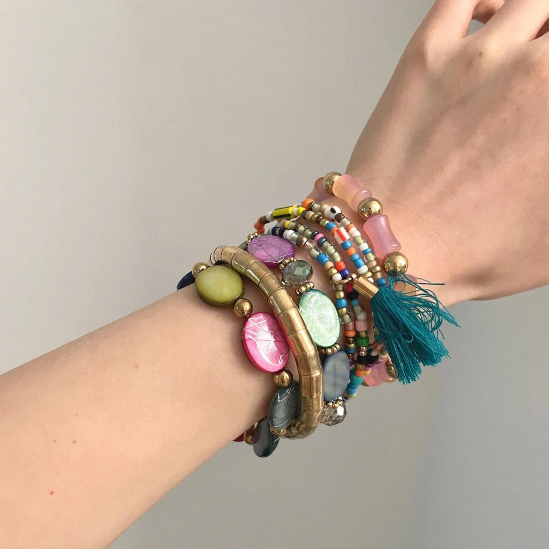 Sayuri Star Pearl Stacking Set