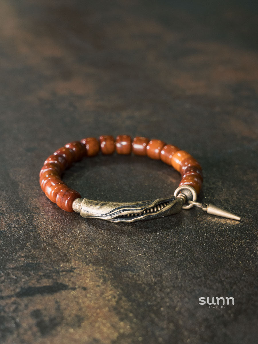 Schuyler Distressed Bone Bracelet [KMXP4FA8]