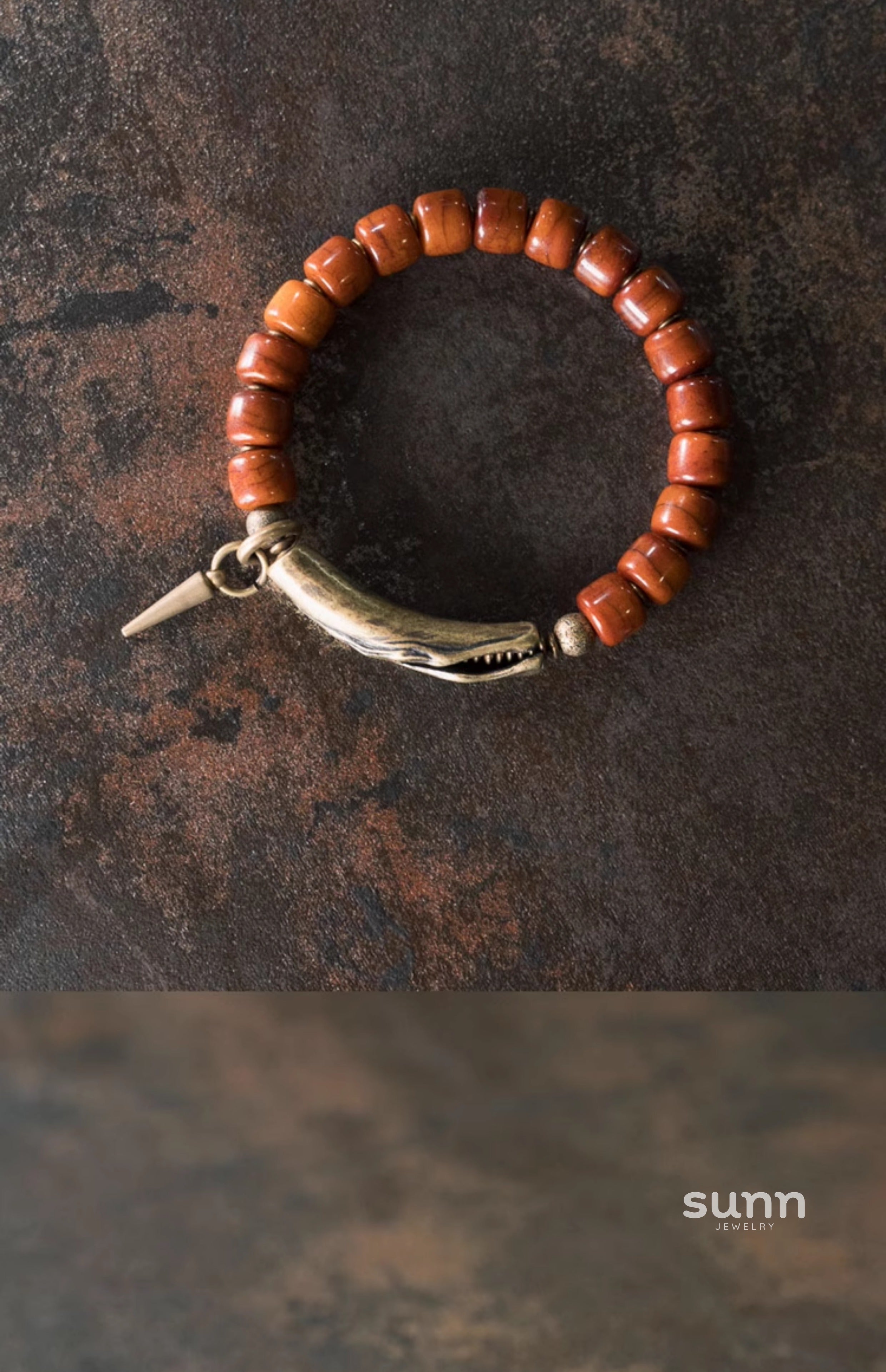 Schuyler Distressed Bone Bracelet [XI7MNP7J]