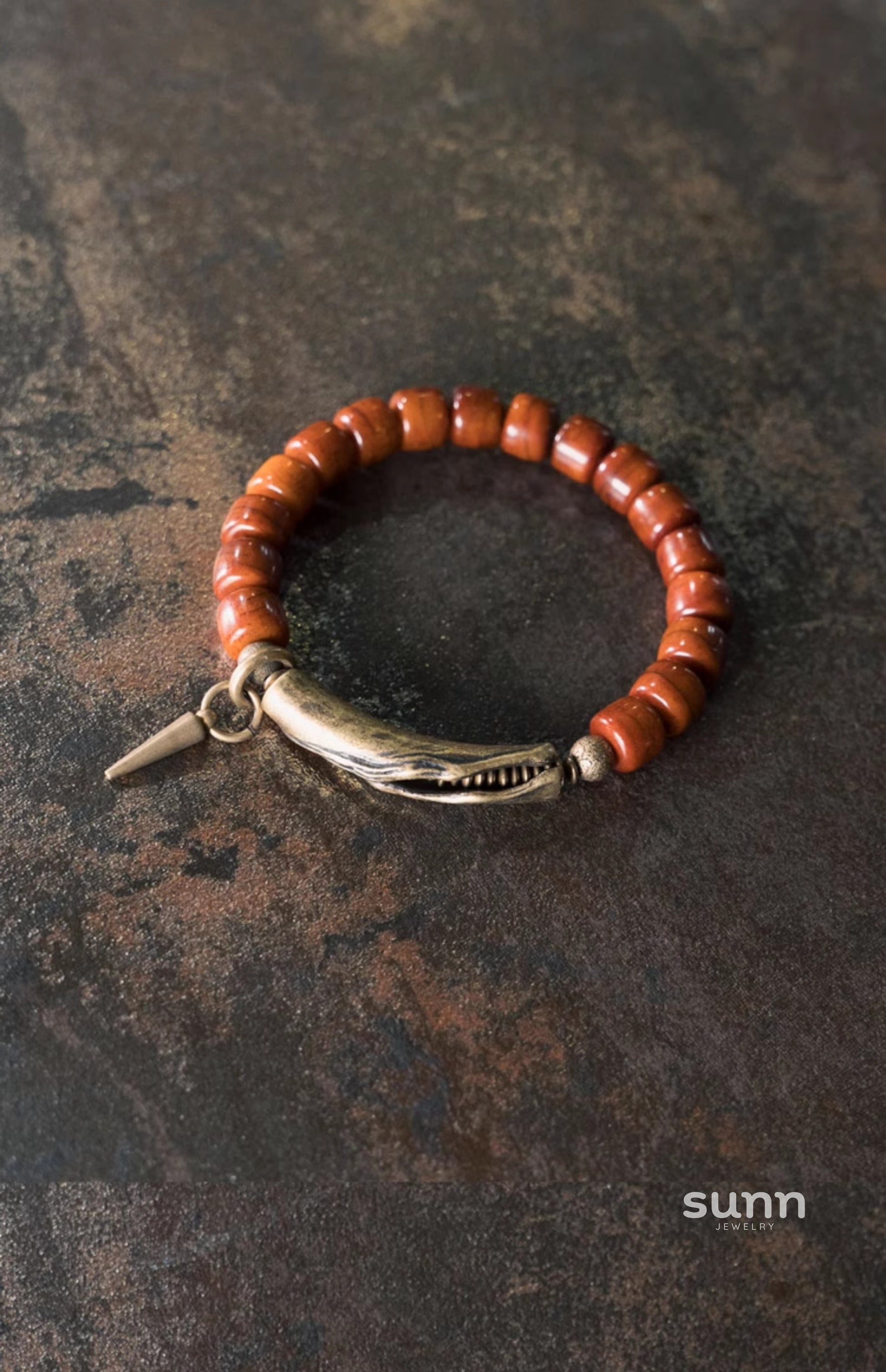 Schuyler Distressed Bone Bracelet [C8ZQVYYI]