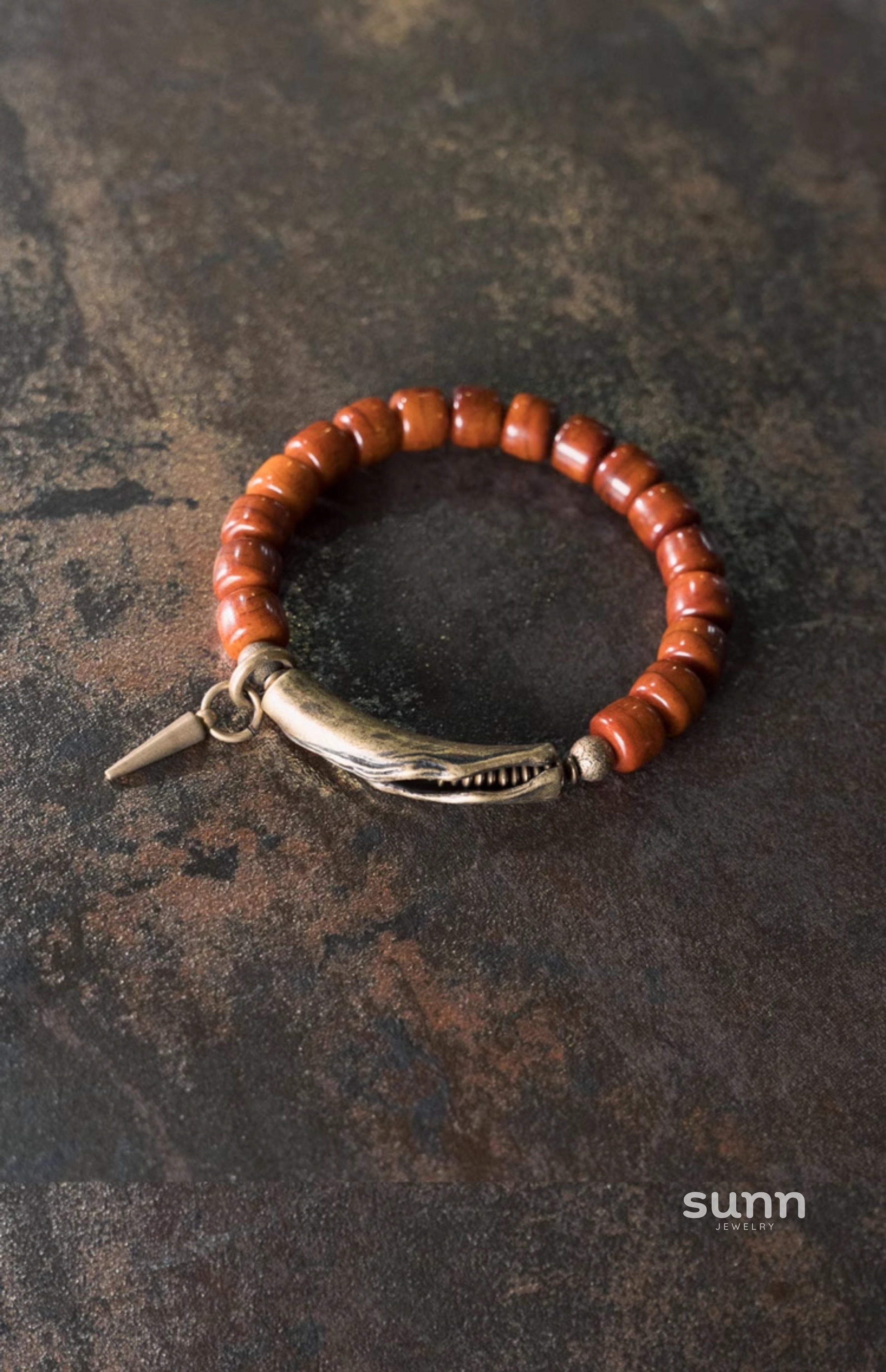 Schuyler Distressed Bone Bracelet [C8ZQVYYI]
