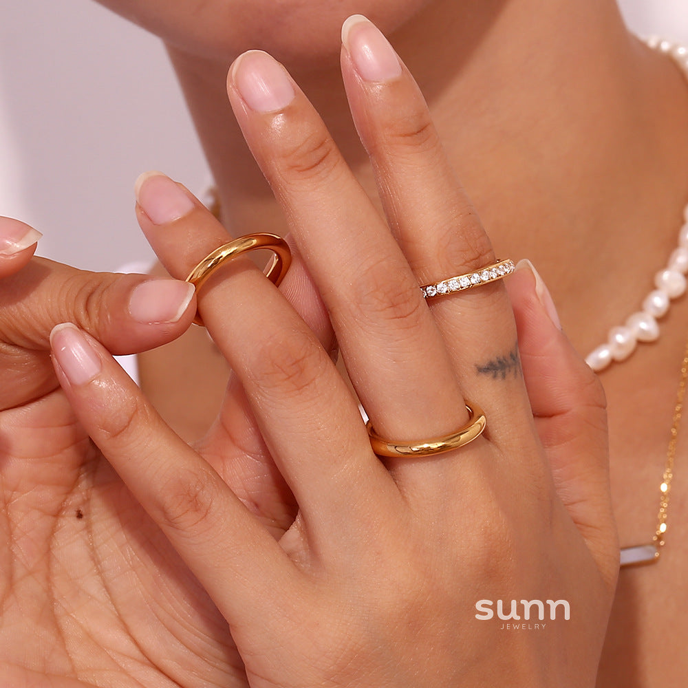 Sedona Stackable Zircon Ring Set [Y58CD4YD]