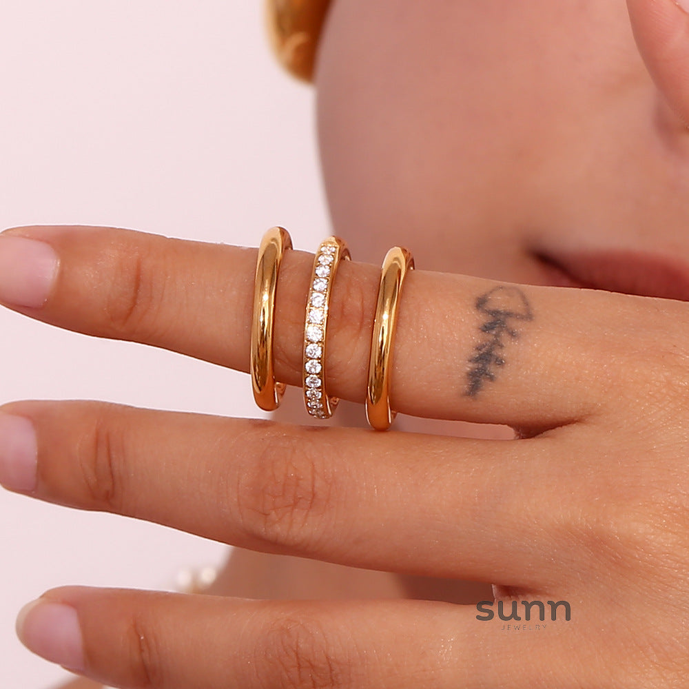 Sedona Stackable Zircon Ring Set [TPJE4T02]