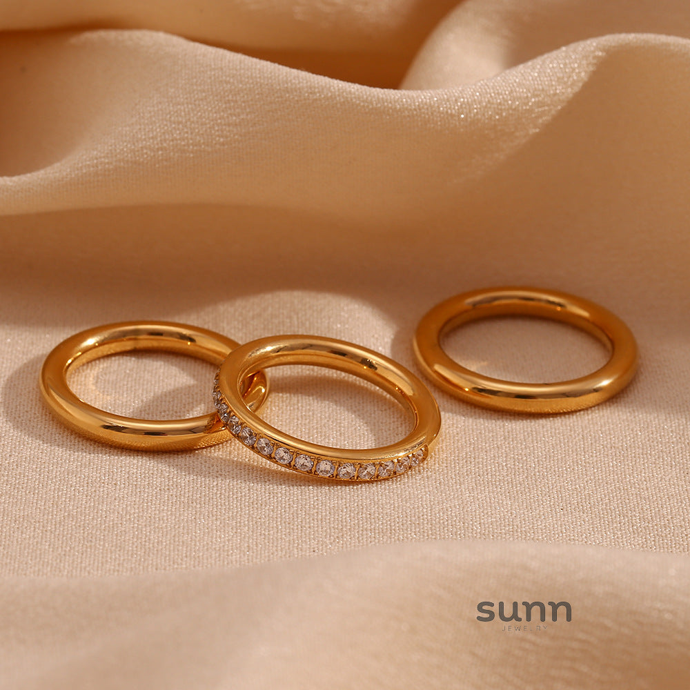 Sedona Stackable Zircon Ring Set [D1E5V3C6]