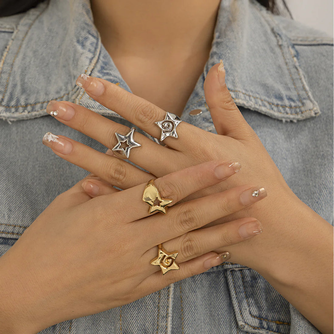 Sehaj Celestial Ring Set