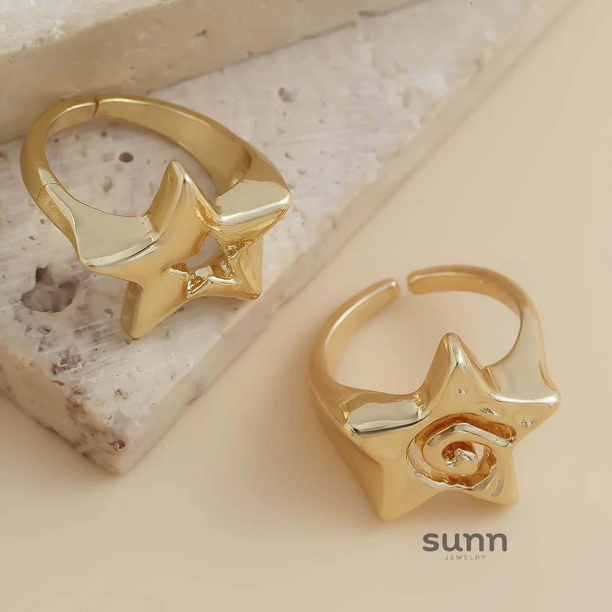 Sehaj Celestial Ring Set