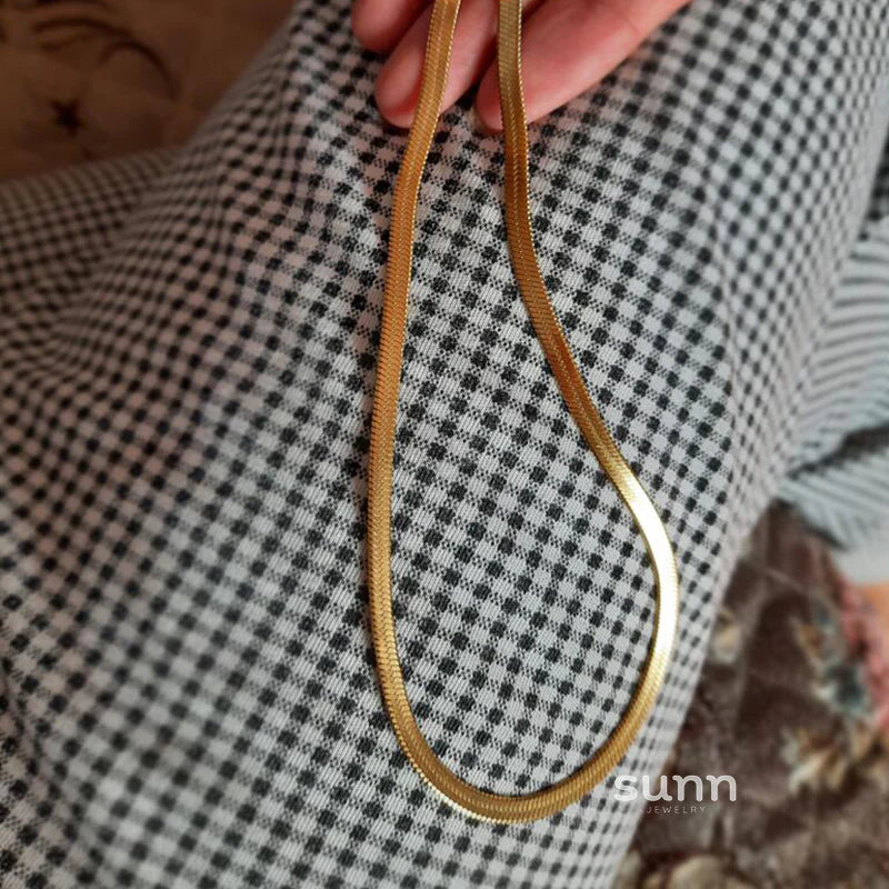 Selene Layered Snake Necklace