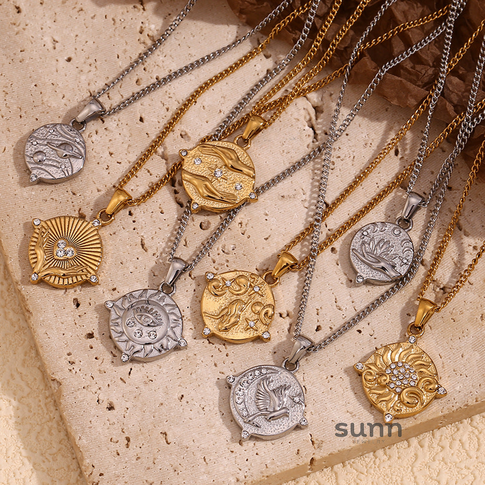 Semira Tarot Charm Necklace [4N4MRGT2]
