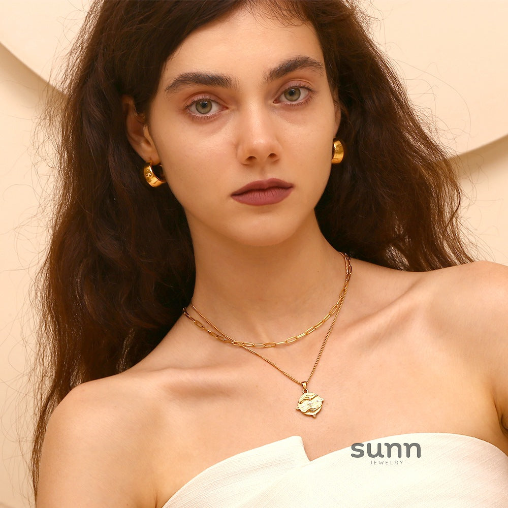 Semira Tarot Charm Necklace [Z8B15ULN]