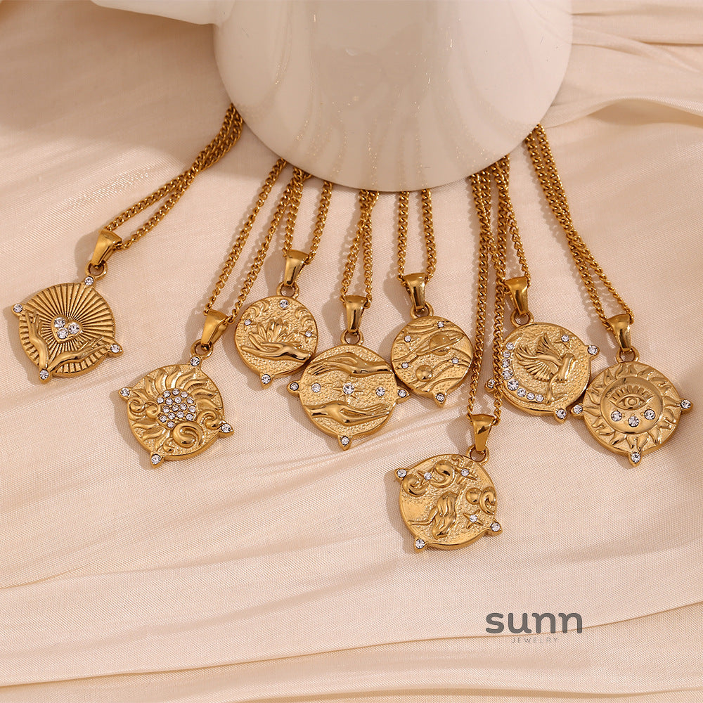 Semira Tarot Charm Necklace [JY0RIF3K]