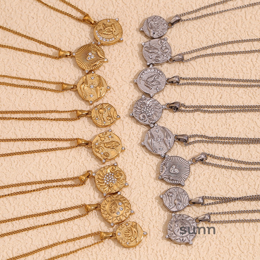 Semira Tarot Charm Necklace [QNNJIBUP]