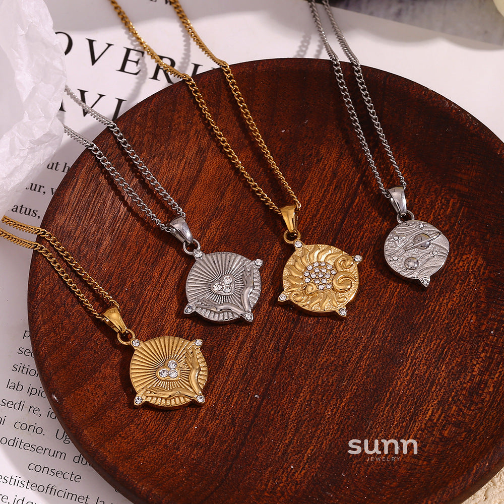 Semira Tarot Charm Necklace [2ZYDZUB6]