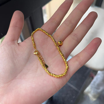 Seneca Dainty Golden Charm Bracelet