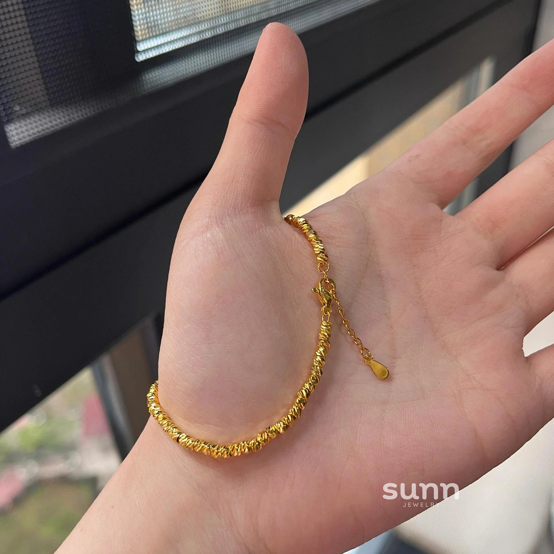 Seneca Dainty Golden Charm Bracelet