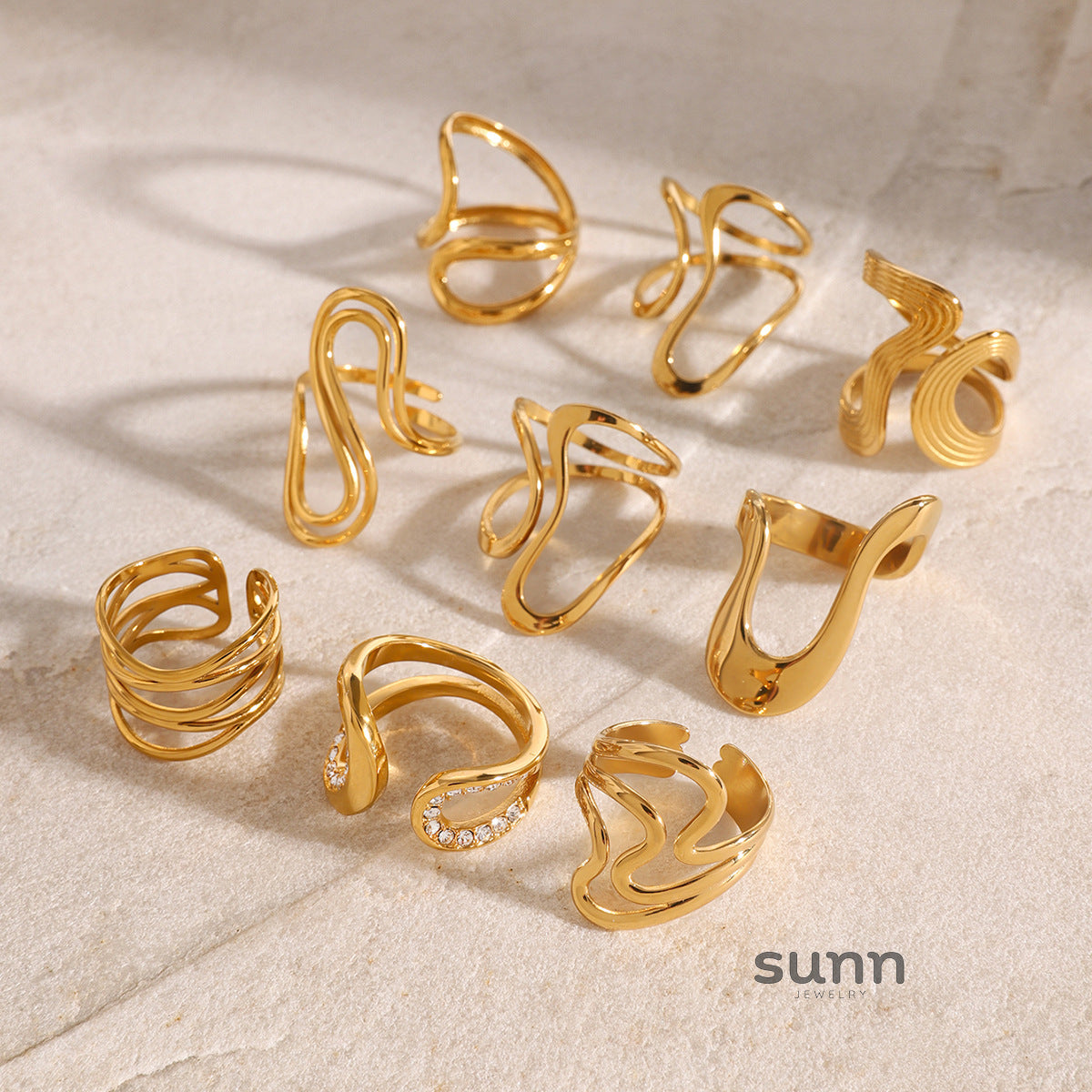 Sephora Statement Ring Bracelet Set [ZN7XK8ES]
