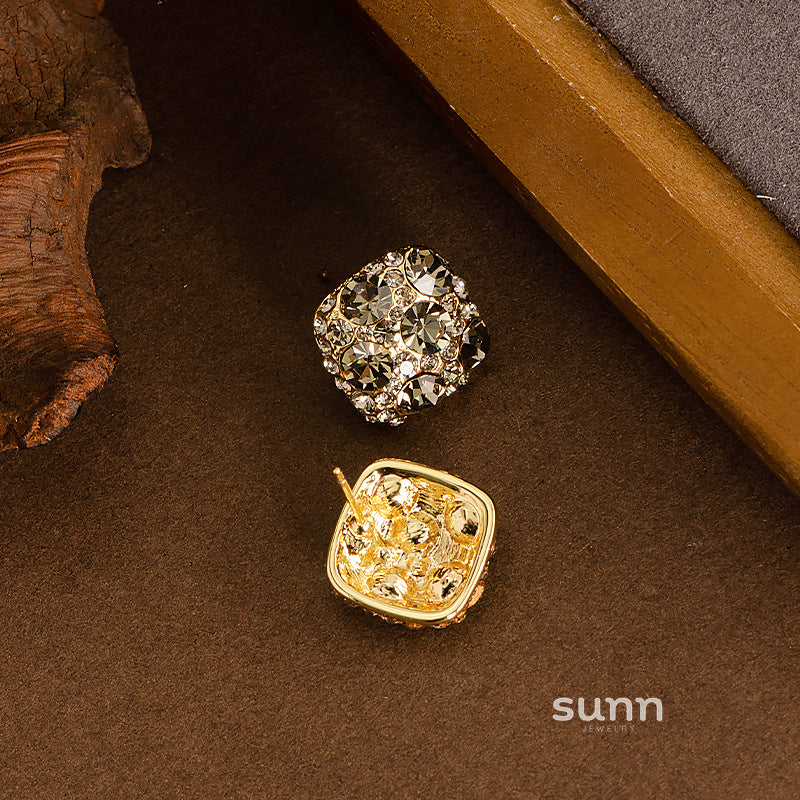 Sephora Zircon Square Studs [GQC0VCGT]