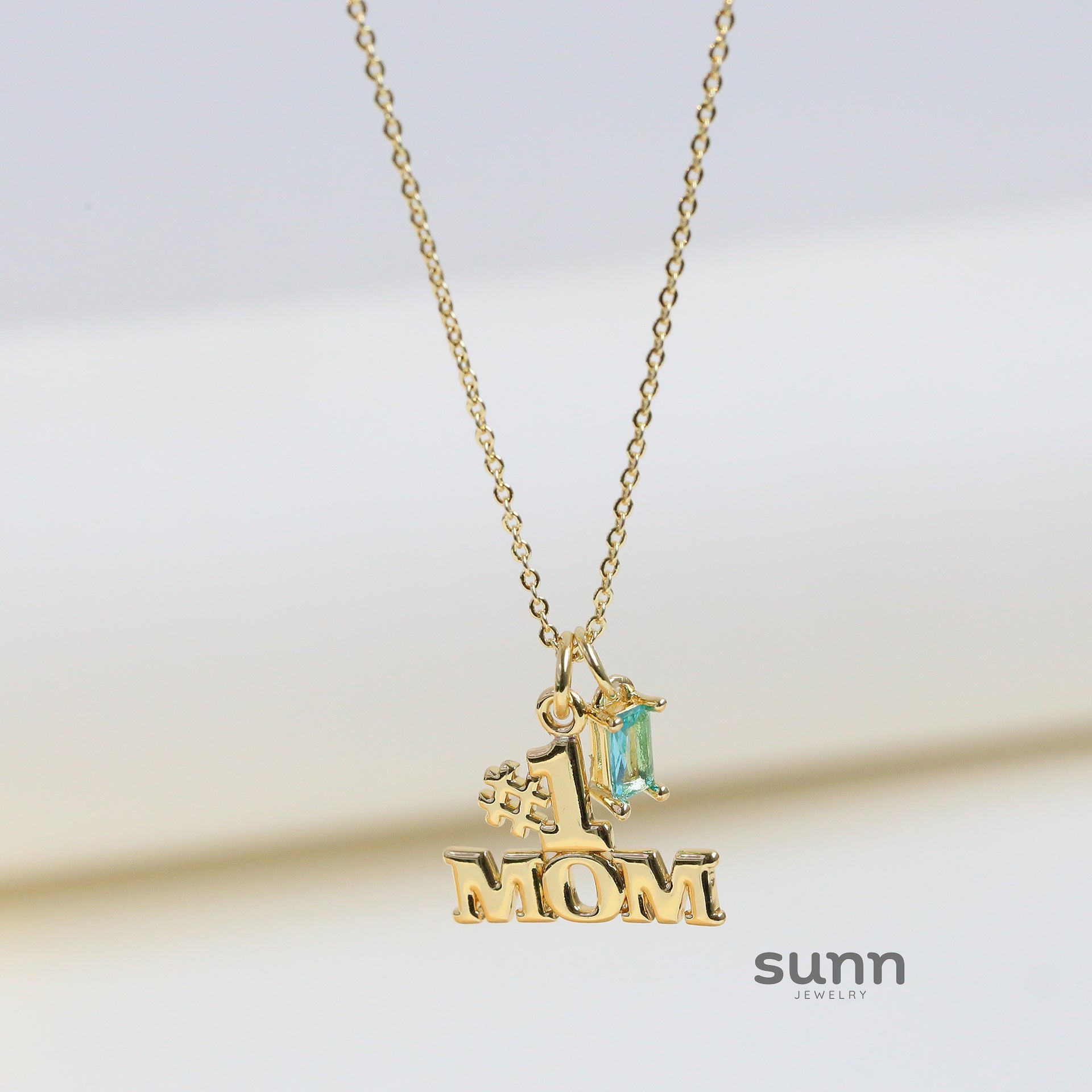 Serah Mom Birthstone Necklace [IR35G3A1]