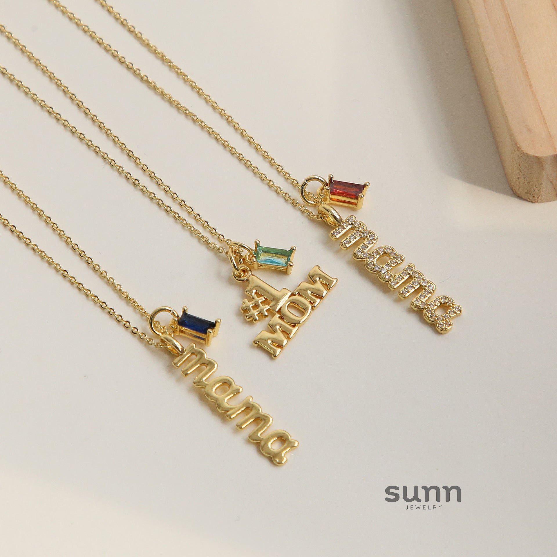 Serah Mom Birthstone Necklace [CKAJP2VW]