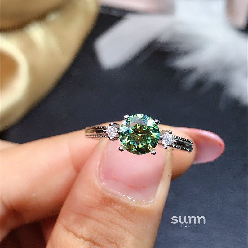Serena Dazzling Solitaire Ring [3V06BDCC]