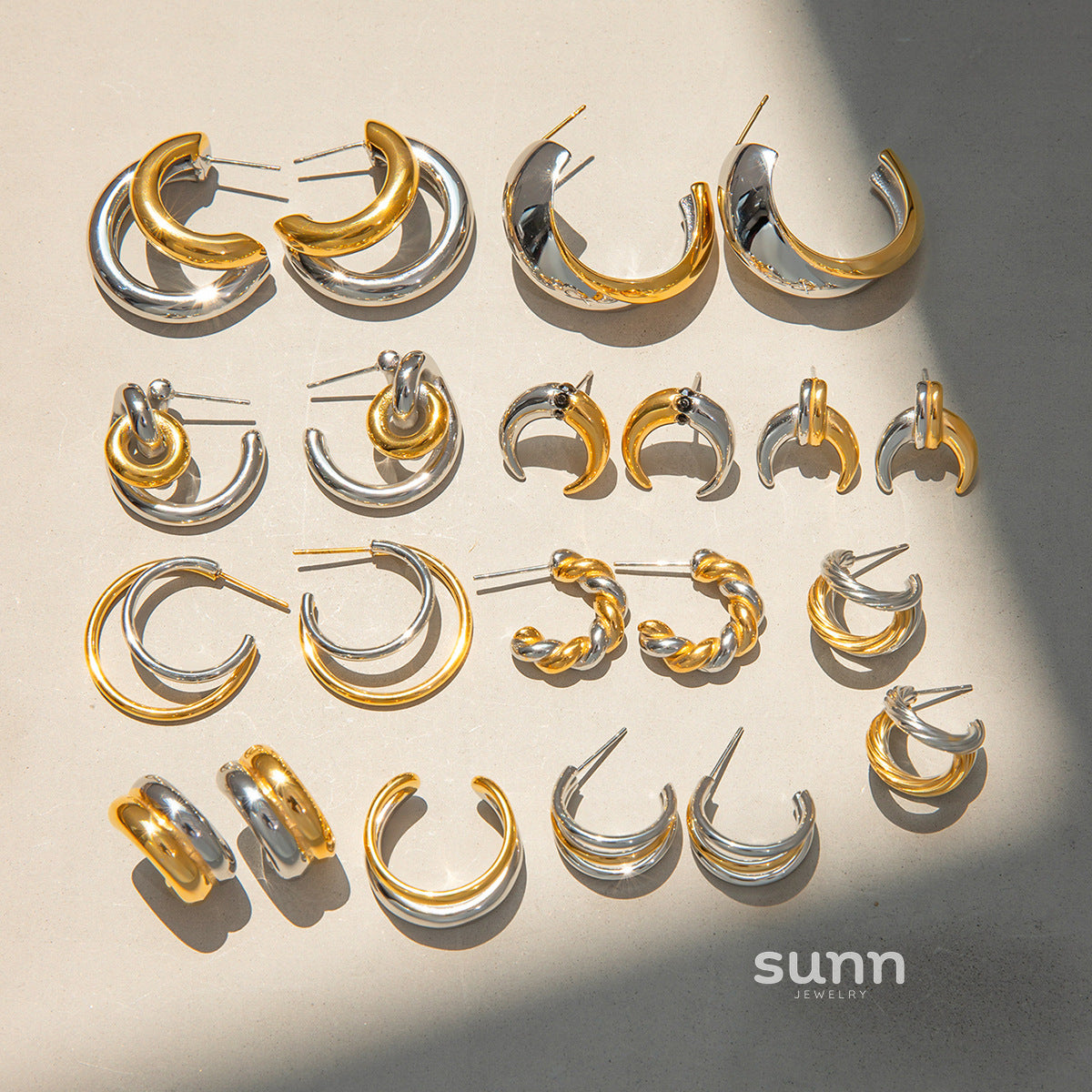 Serinity Contrast Jewelry Set [7C24U7WO]