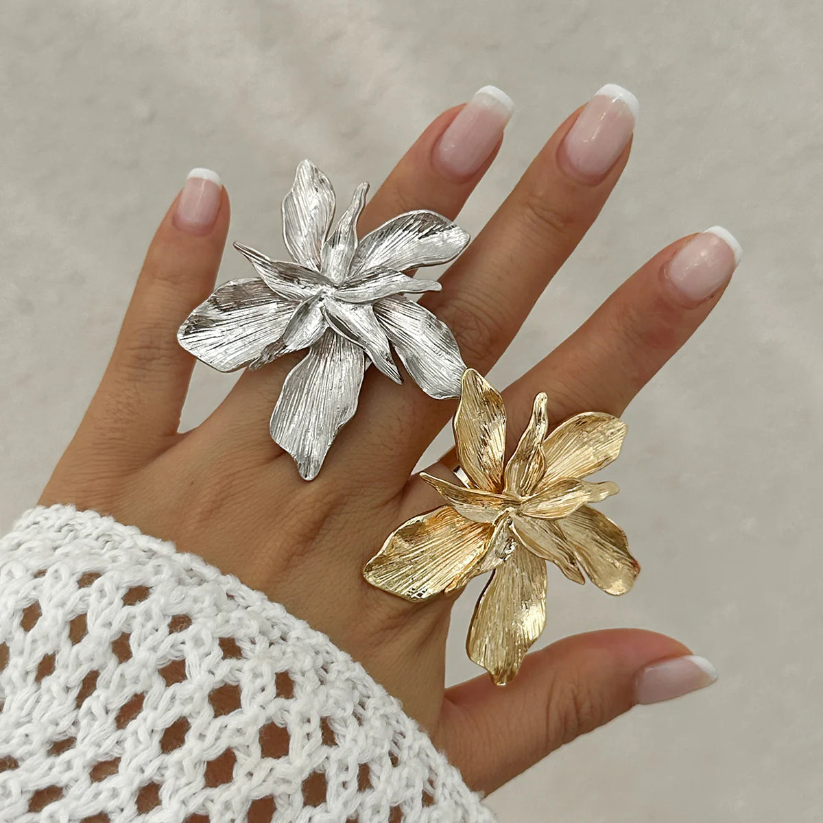 Serinity Dual Petal Ring