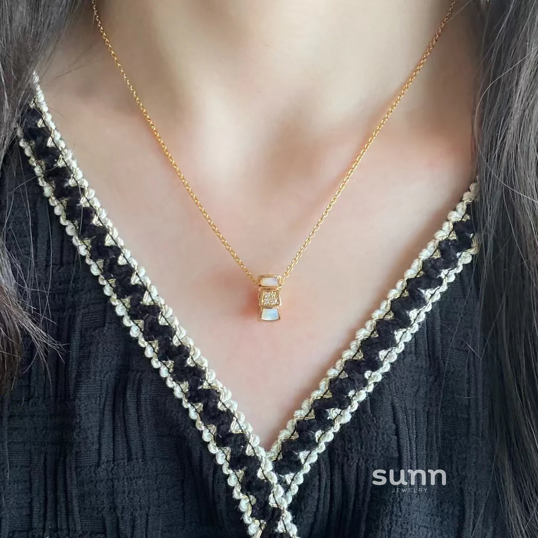 Shahd Serpent Charm Necklace