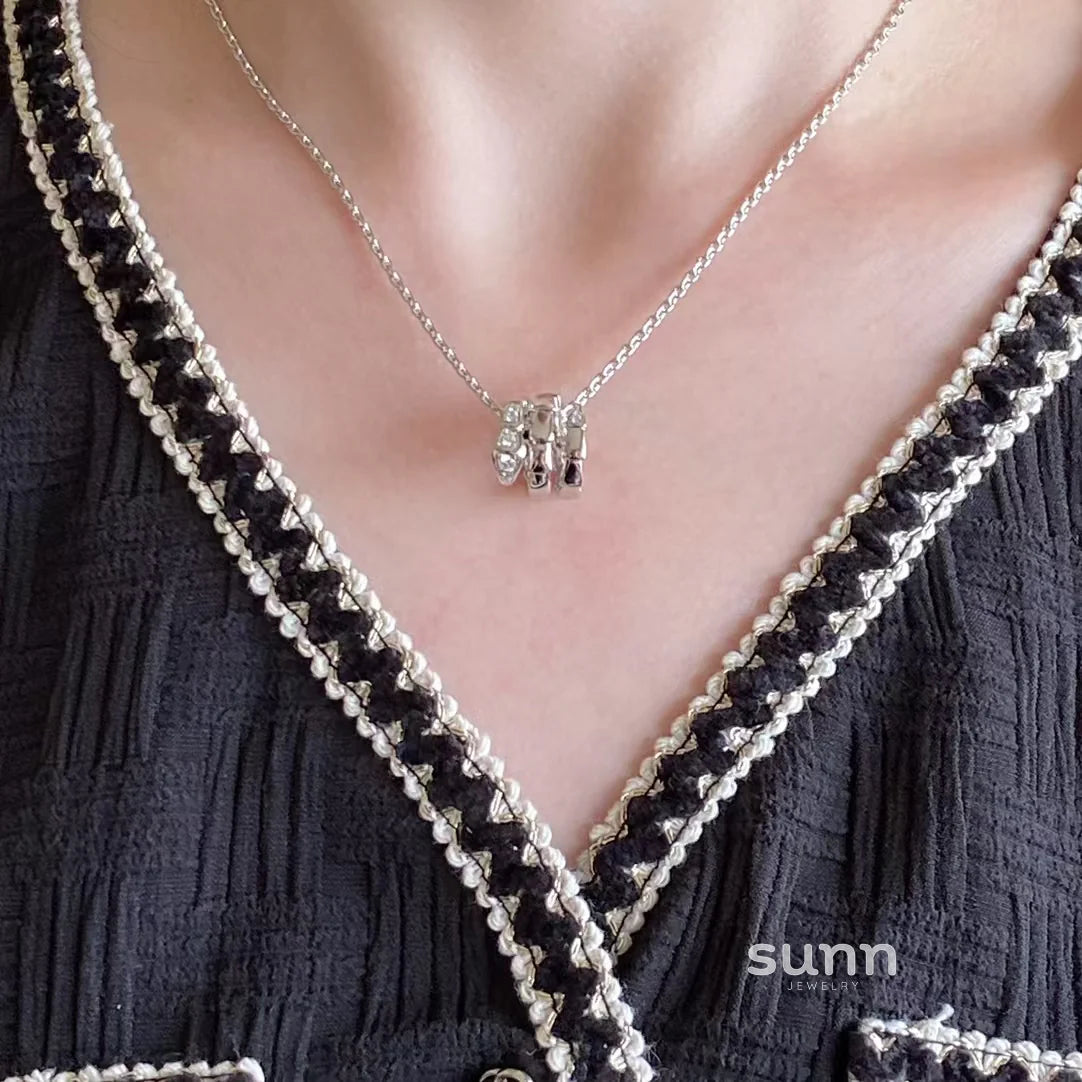 Shahd Serpent Charm Necklace