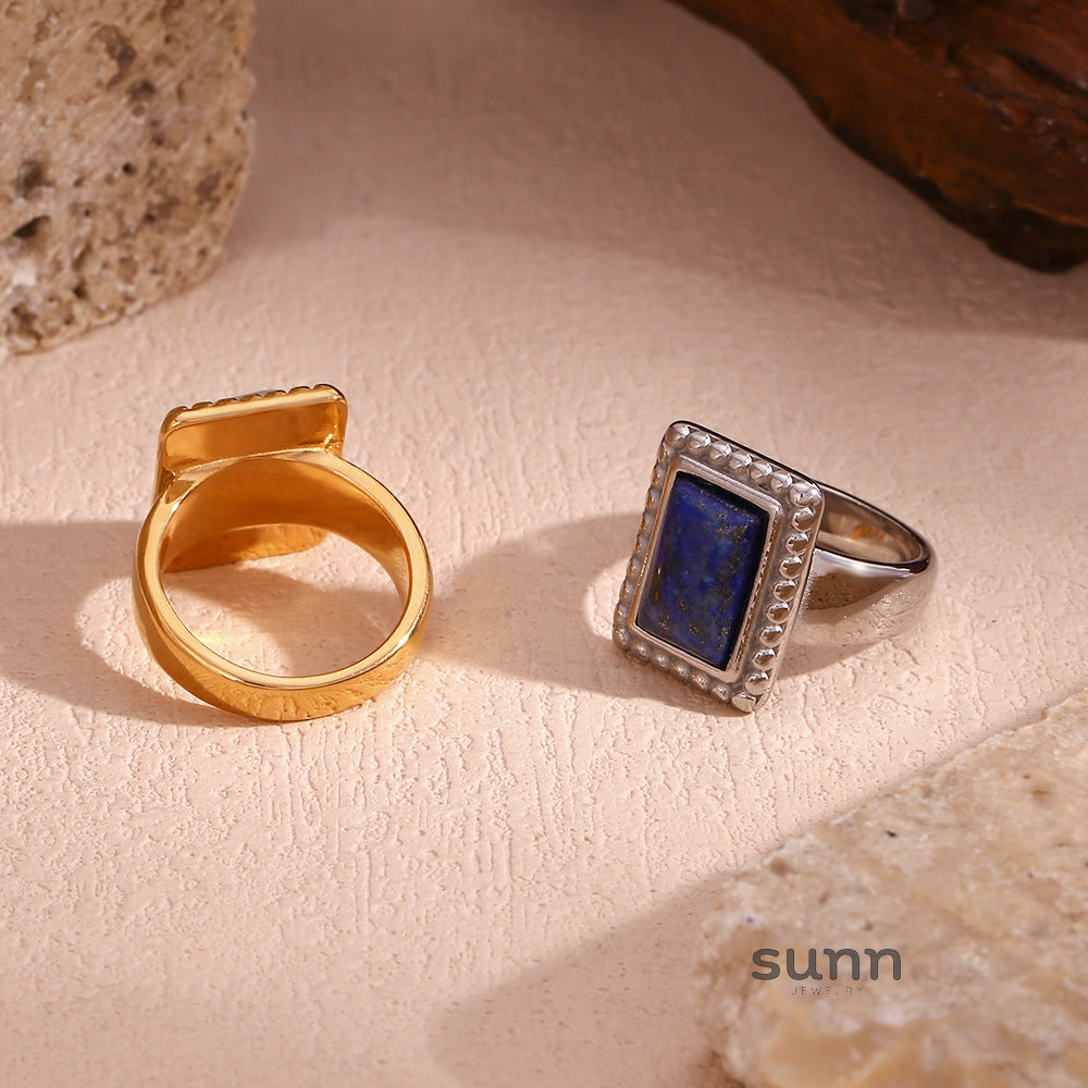 Shaindy Retro Stone Rings [CFS3THNW]