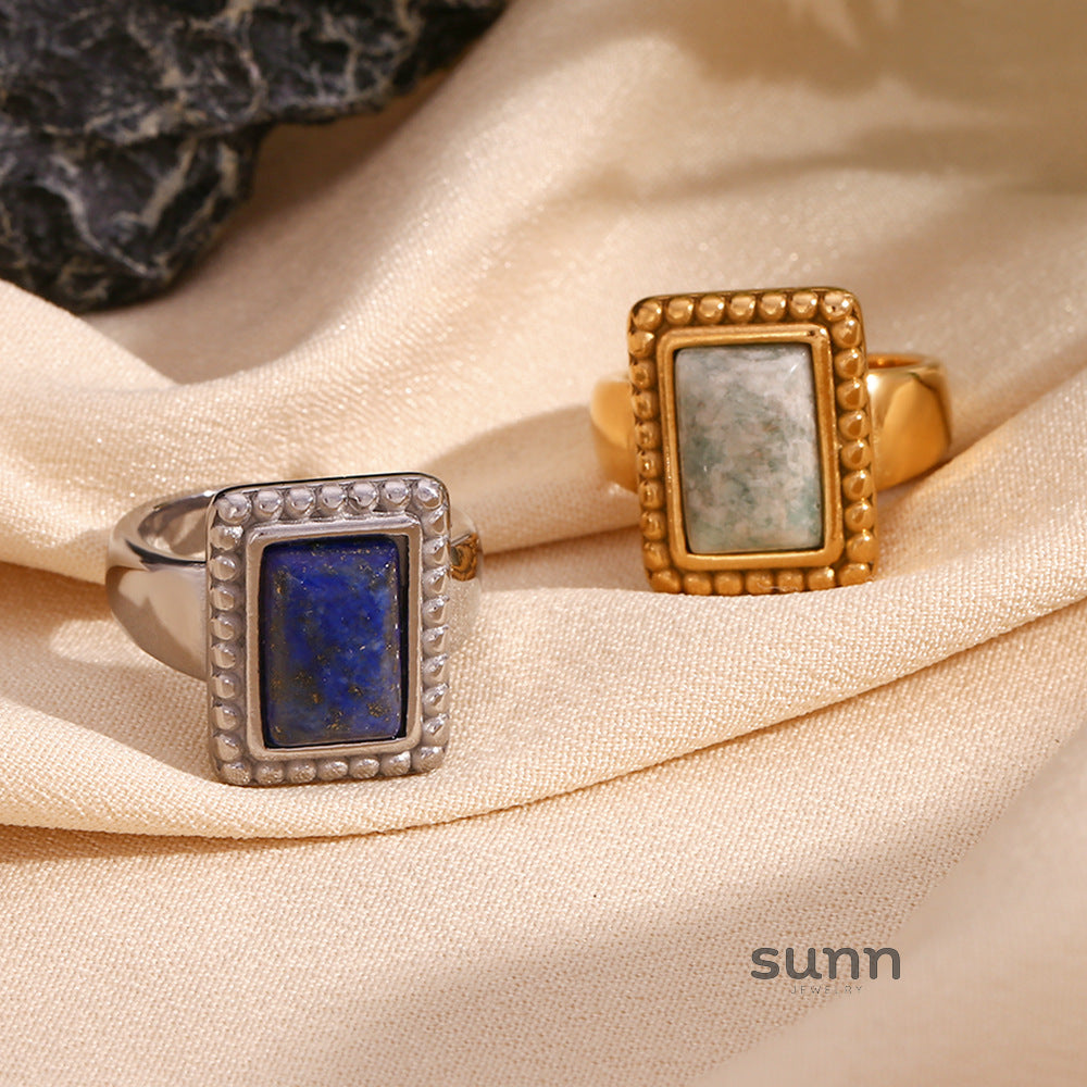 Shaindy Retro Stone Rings [9XO5R4BQ]