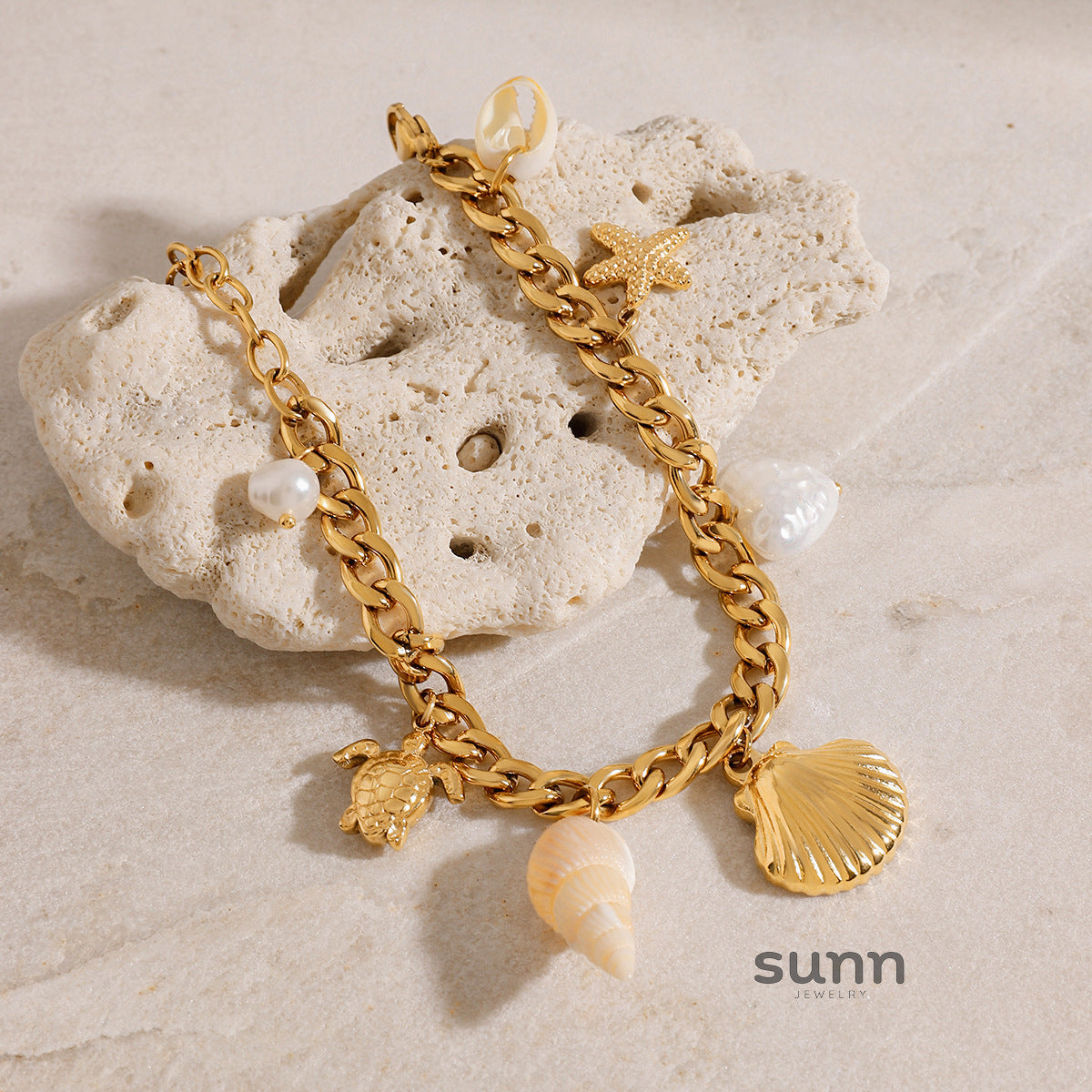 Shamiya Shell Inlay Bracelet [HWVGIKT4]