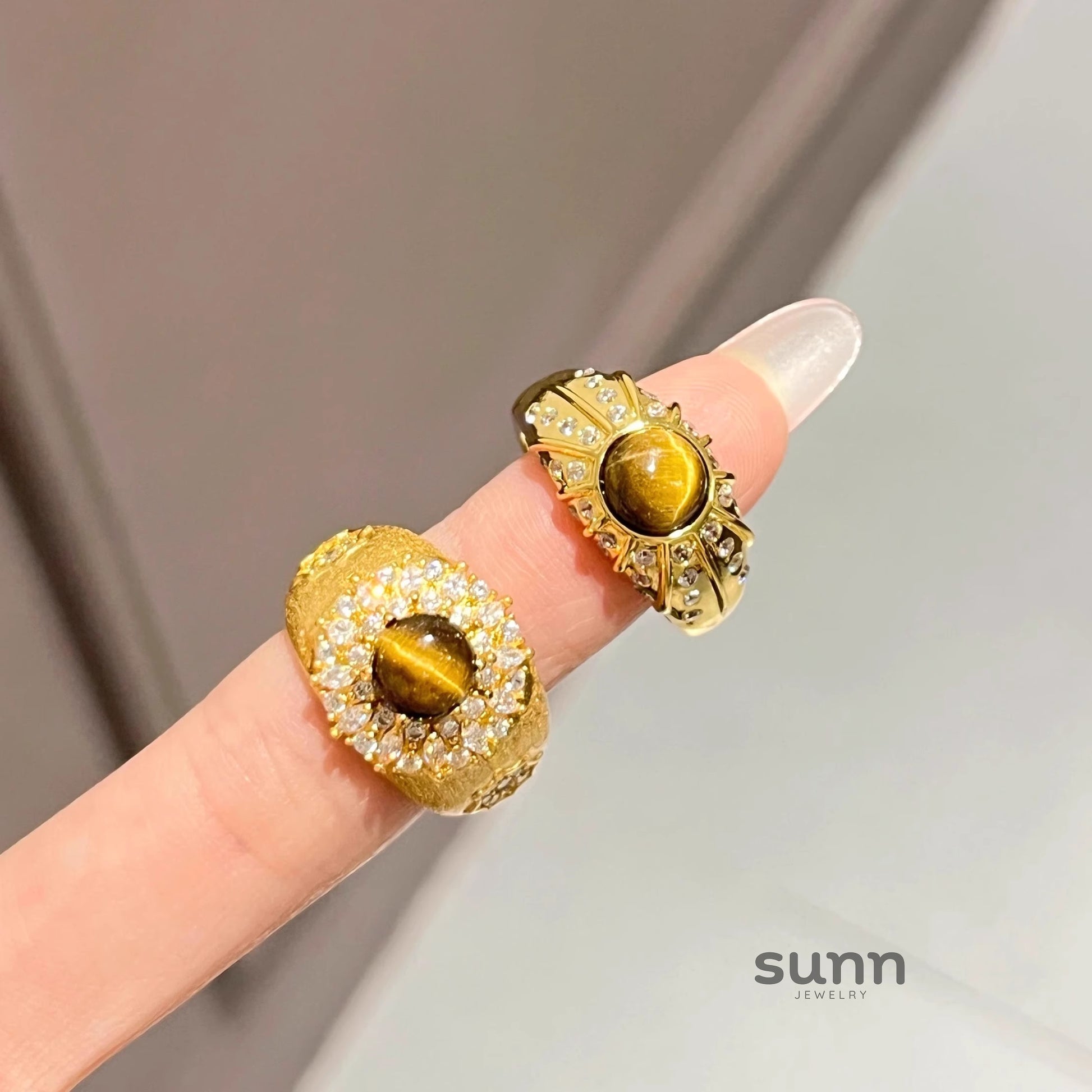 Shamiyah Vintage Tiger Eye Ring [S0RFKEK5]