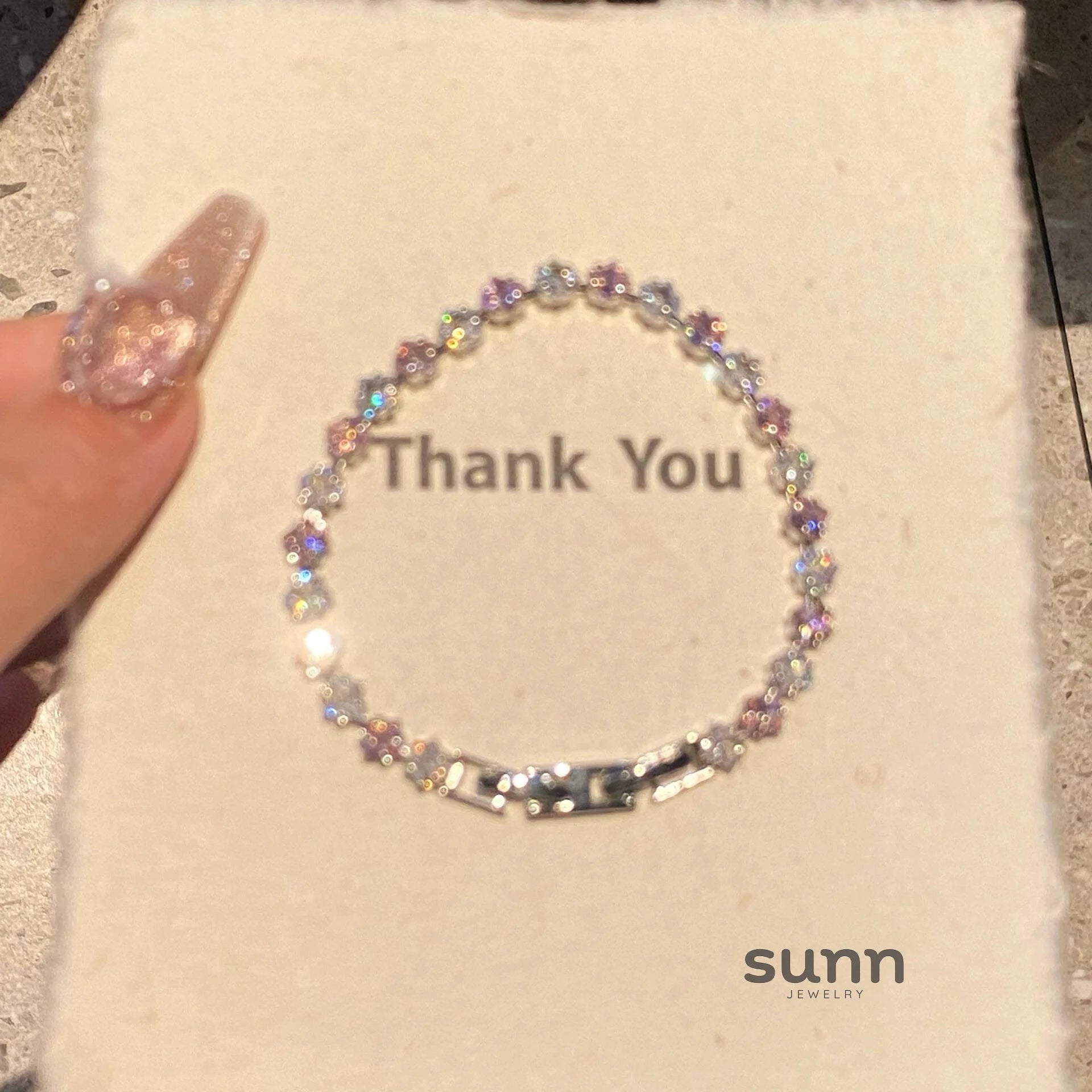 Shana Sparkling Star Bracelet