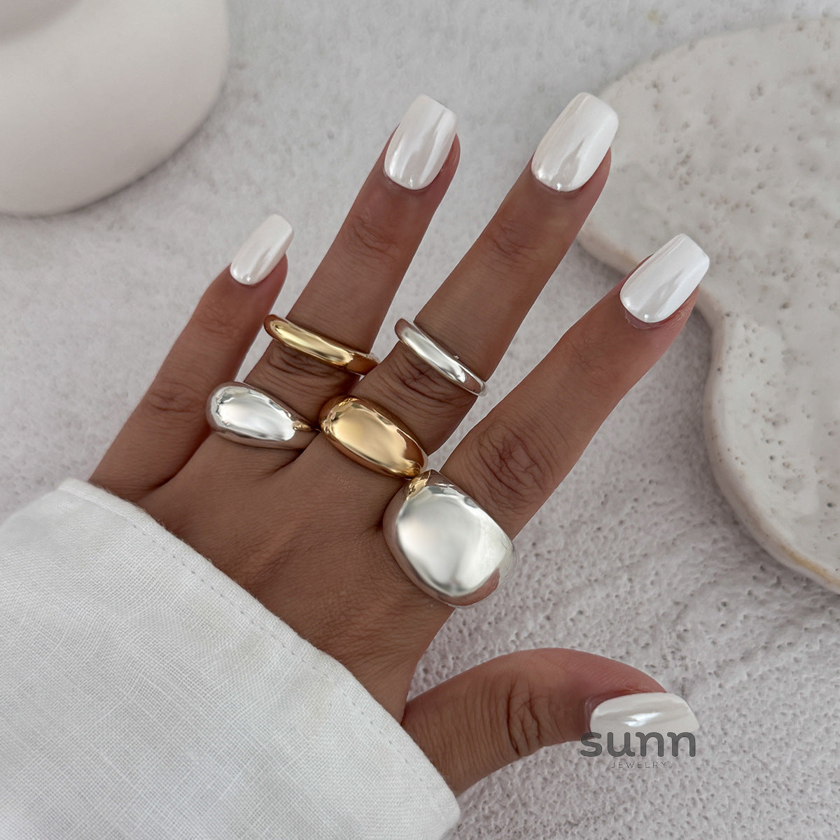 Shanell Minimalist Ring Set [DCHUK8TF]