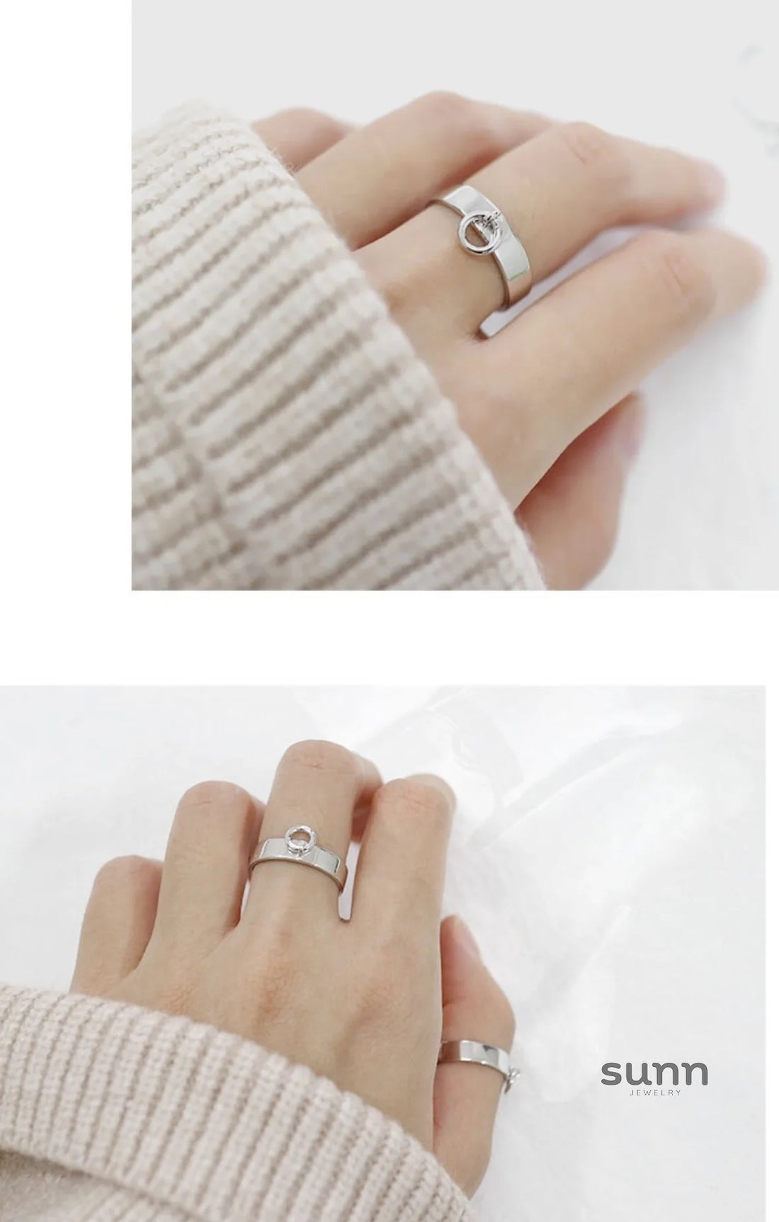 Shaniah Zircon Sterling Ring