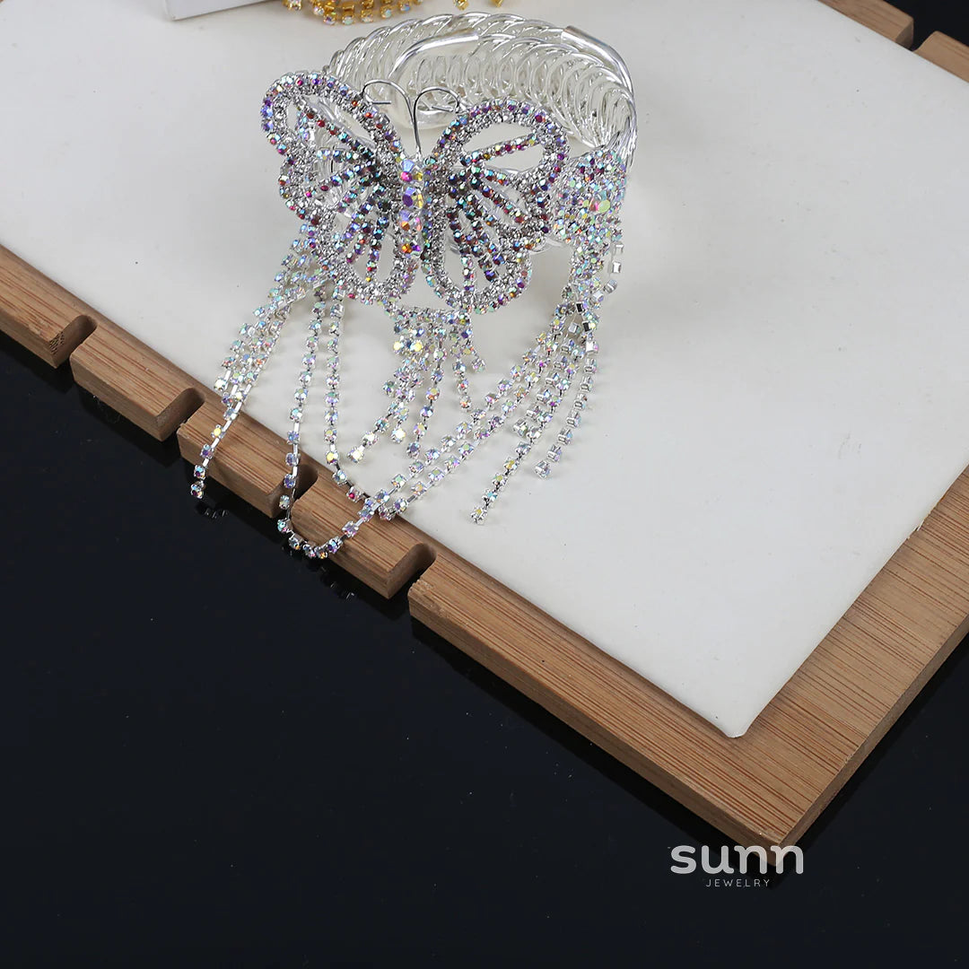 Shannon Shimmer Butterfly Armlet Anklet