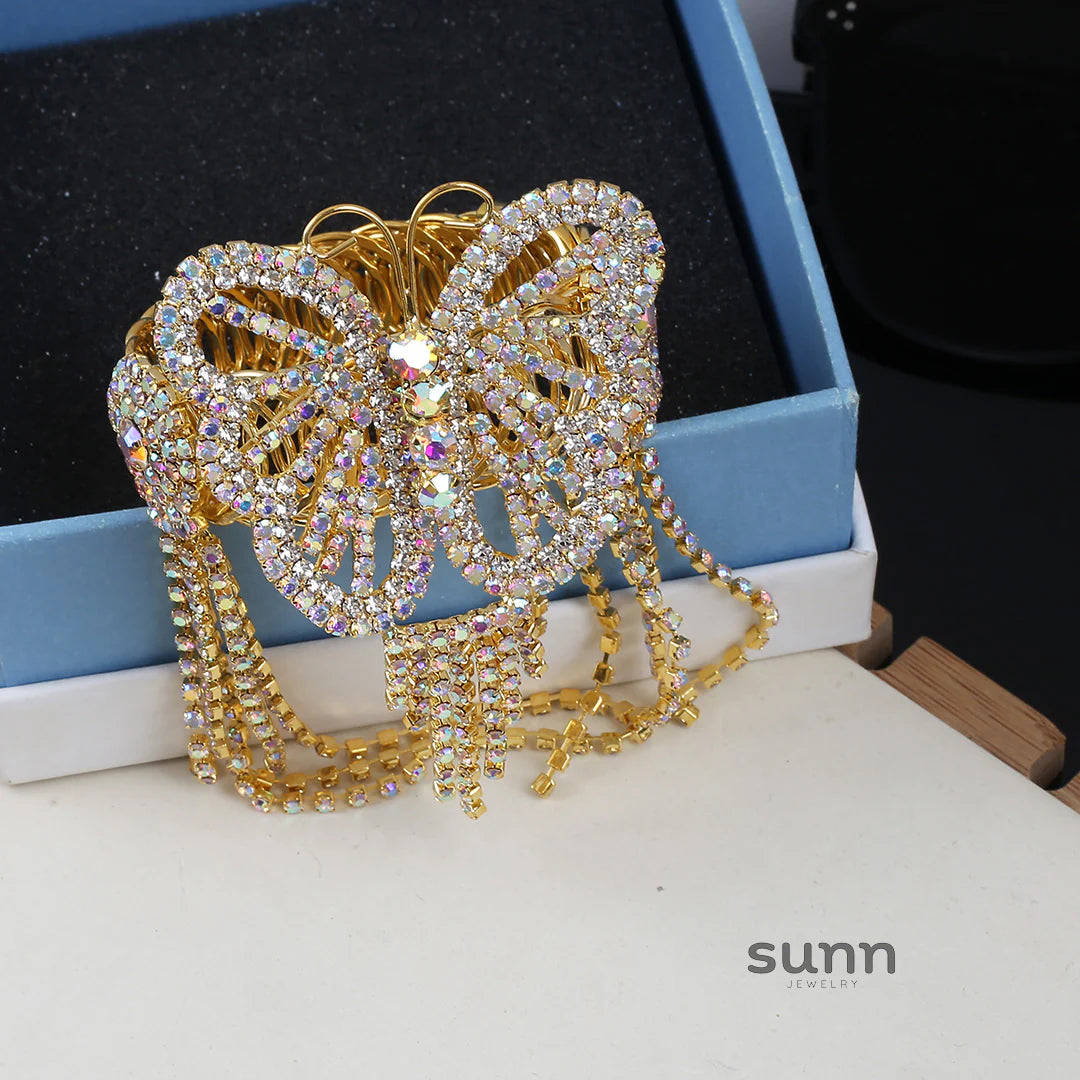 Shannon Shimmer Butterfly Armlet Anklet