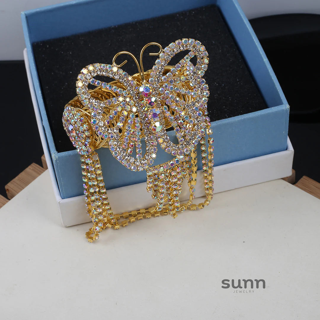 Shannon Shimmer Butterfly Armlet Anklet