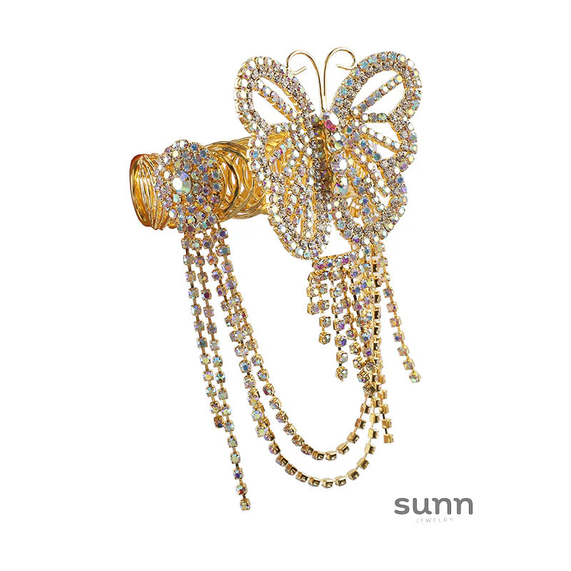 Shannon Shimmer Butterfly Armlet Anklet