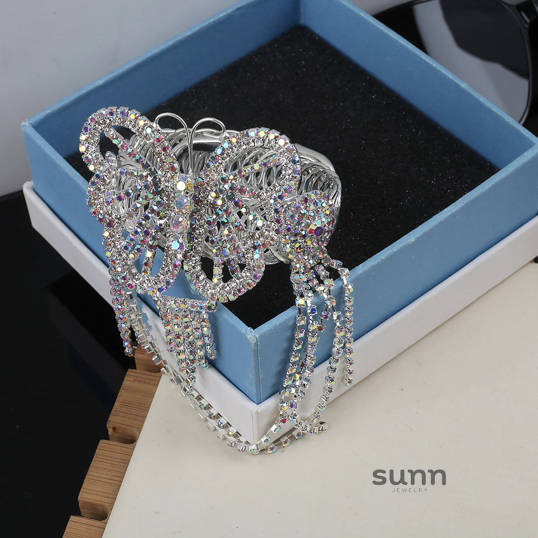 Shannon Shimmer Butterfly Armlet Anklet